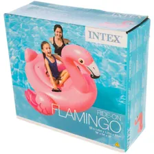 Intex Надувной плот Фламинго 142х137х97см, от 3 лет 57558