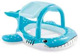 57125 Intex Надувной дейтский бассейн с навесом "Кит" Whale Shade Pool
