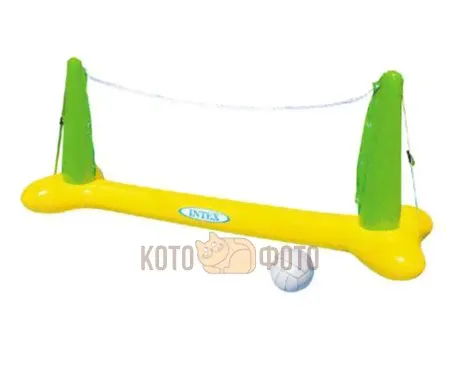 Воллейбольная сетка Intex 56508 с мячом-0