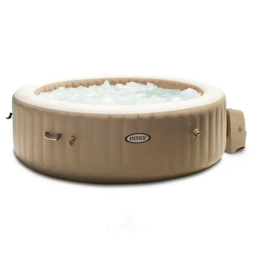 Надувной спа бассейн джакузи Intex 28426 PureSpa Bubble 196*71 см, аэромассаж-0