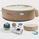 Intex 28426 (196х71, аэро) Надувной гидромассажный СПА-бассейн джакузи PureSpa