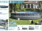 Каркасный бассейн INTEX Ultra Frame XTR (круг) 7.32 х 1.32 м ; артикул 26340