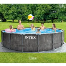 Каркас бассейна 26742 Intex GreyWood Prism Frame 457*122 см