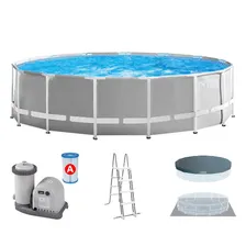 Круглый каркасный бассейн Intex 26726 Prism Frame