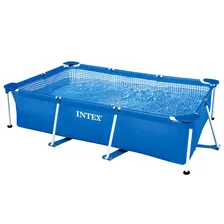 28272 Бассейн каркасный прямоугольный Intex, 300х200х75см
