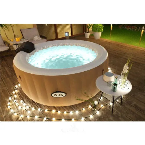 Надувной спа бассейн джакузи Intex 28426 PureSpa Bubble 196*71 см, аэромассаж-3