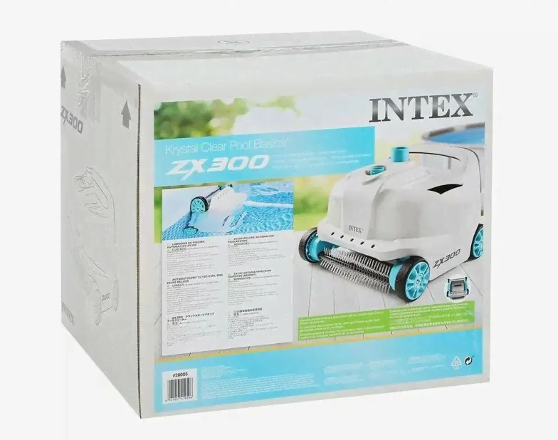 Автоматический вакуумный очиститель Intex 28005 ZX300
