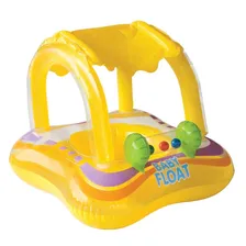 Круг надувной с навесом INTEX "Baby float"